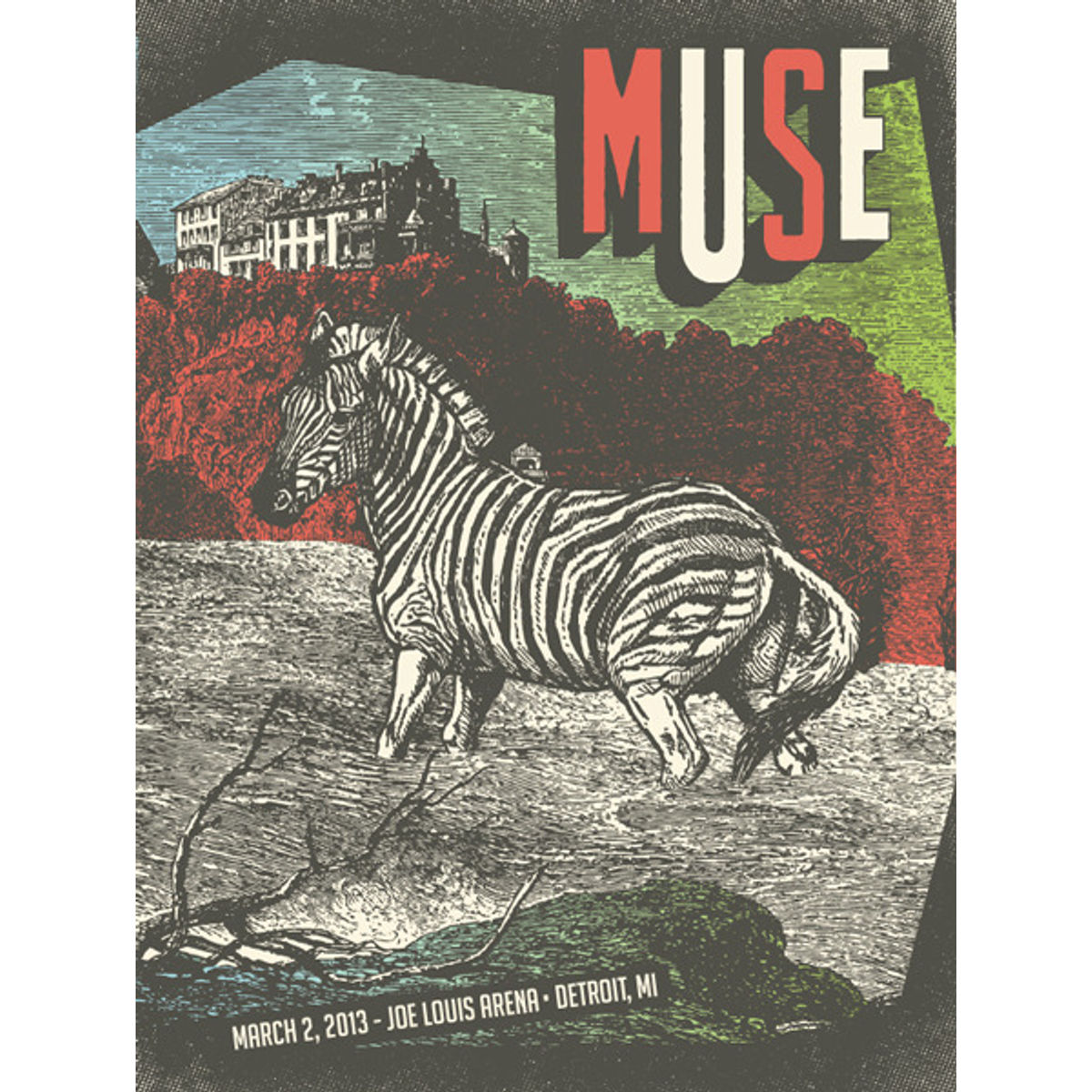 Muse - Detroit, MI, 2013