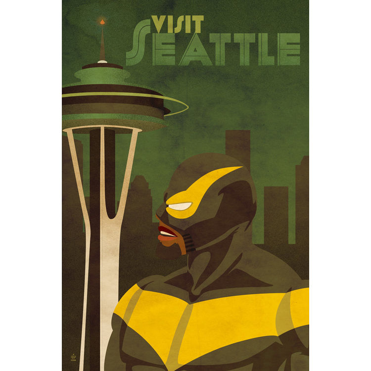 Visit Seattle by Dane Auit