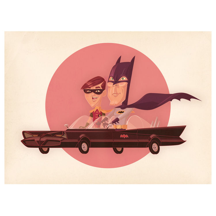Adam and Burt by James Gilleard