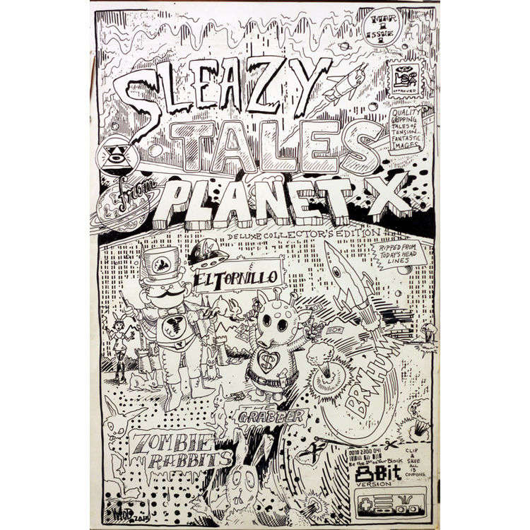 Sleazy Tales by Michael O'Driscoll