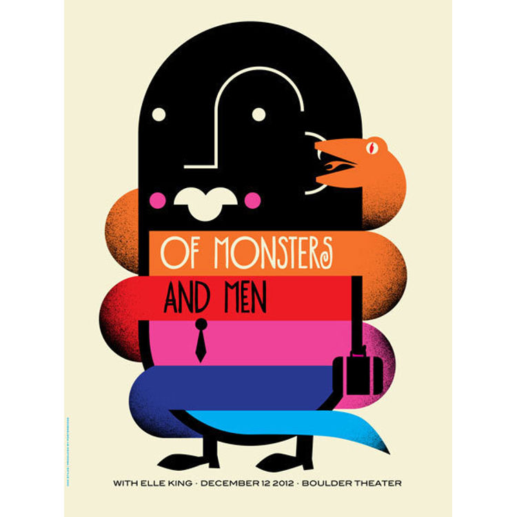 Of Monsters and Men - Boulder, CO 2012 by Dan Stiles