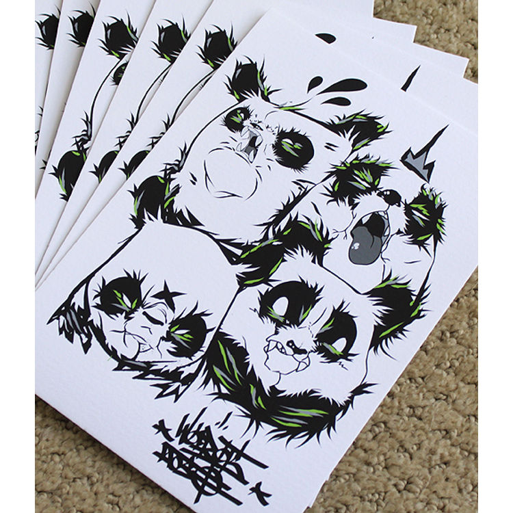 #1 Mini Giclee Print by Woes (Aaron Martin)