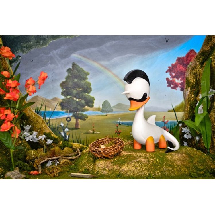 The Swanicorn Diorama by Daniel Fleres