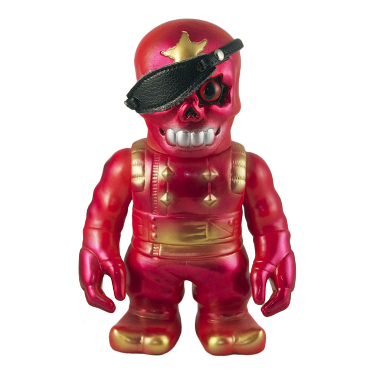 Ryusei Ninja - Red with Gold Spray by Real X Head (Mori Katsura)