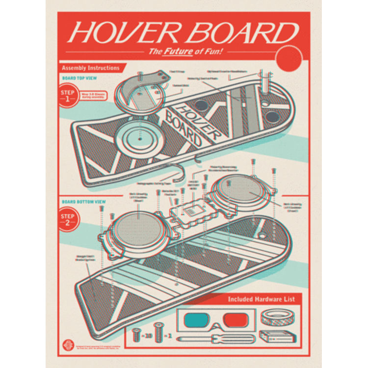 HoverBoard Diagram by Clark Orr