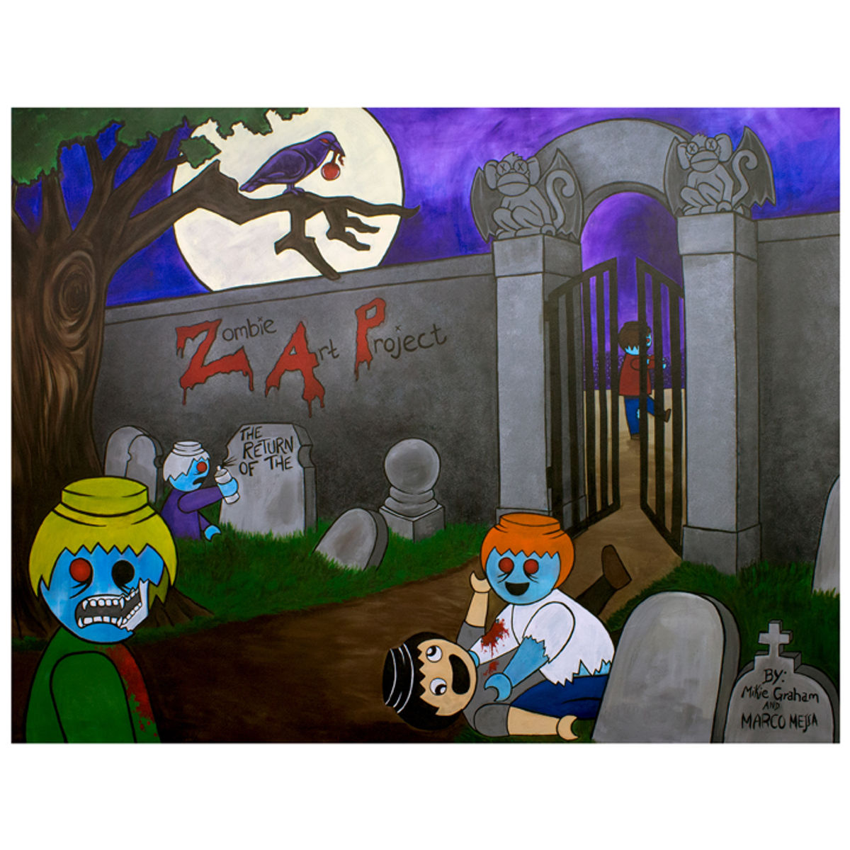 The Return of the Zombie Art Project