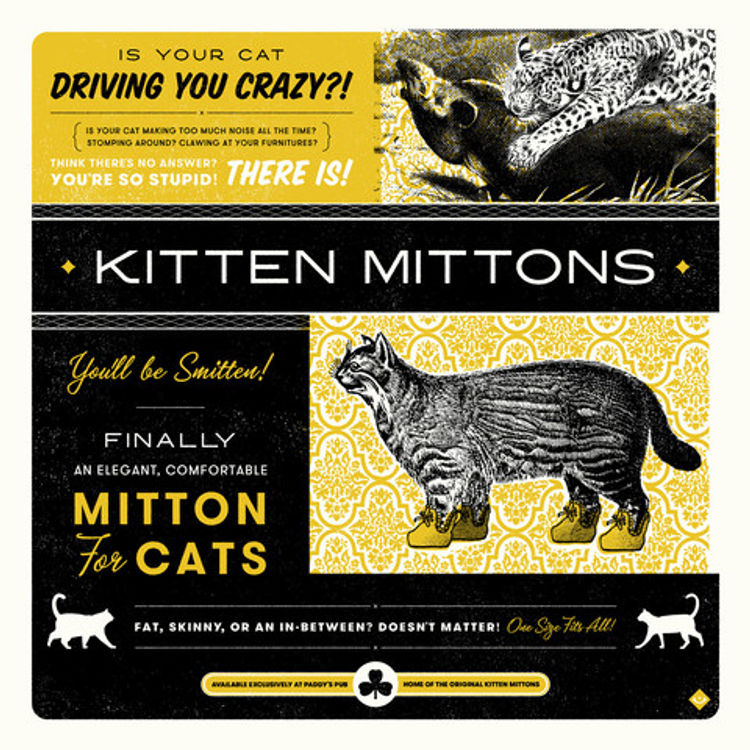 Kitten Mittons by Adam Hanson
