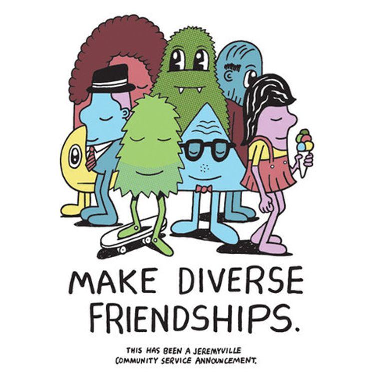 Make Diverse Friendships by Jeremyville