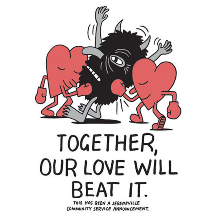 Together Our Love Will Beat It by Jeremyville