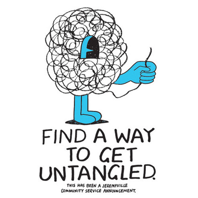 Find A Way To Get Untangled by Jeremyville