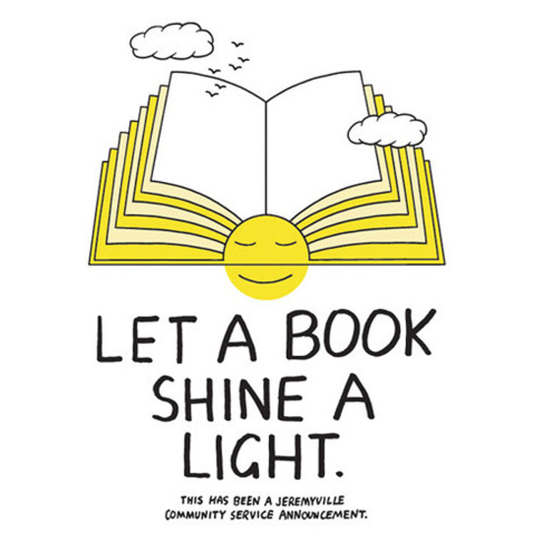 Let A Book Shine A Light by Jeremyville