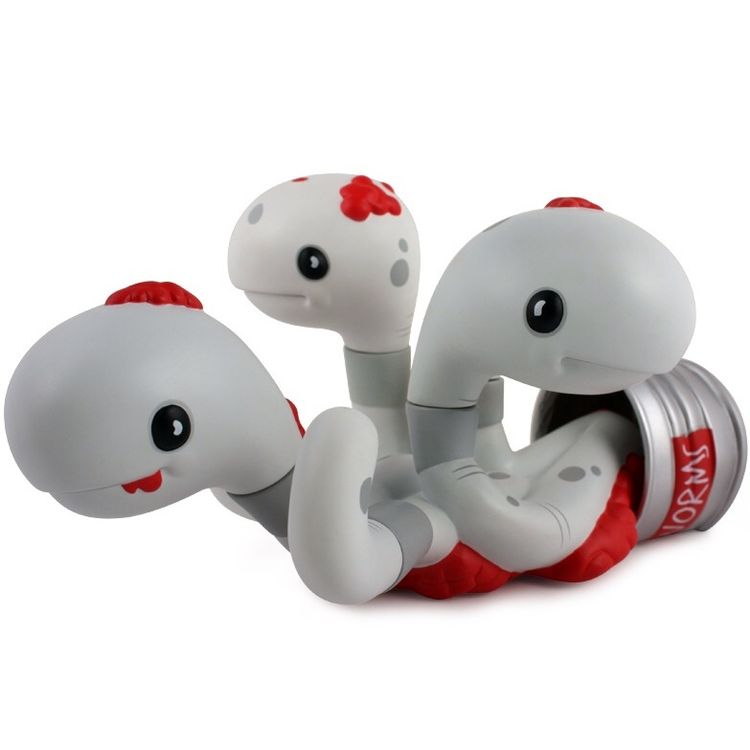 Can of Worms - White by Andrew Bell