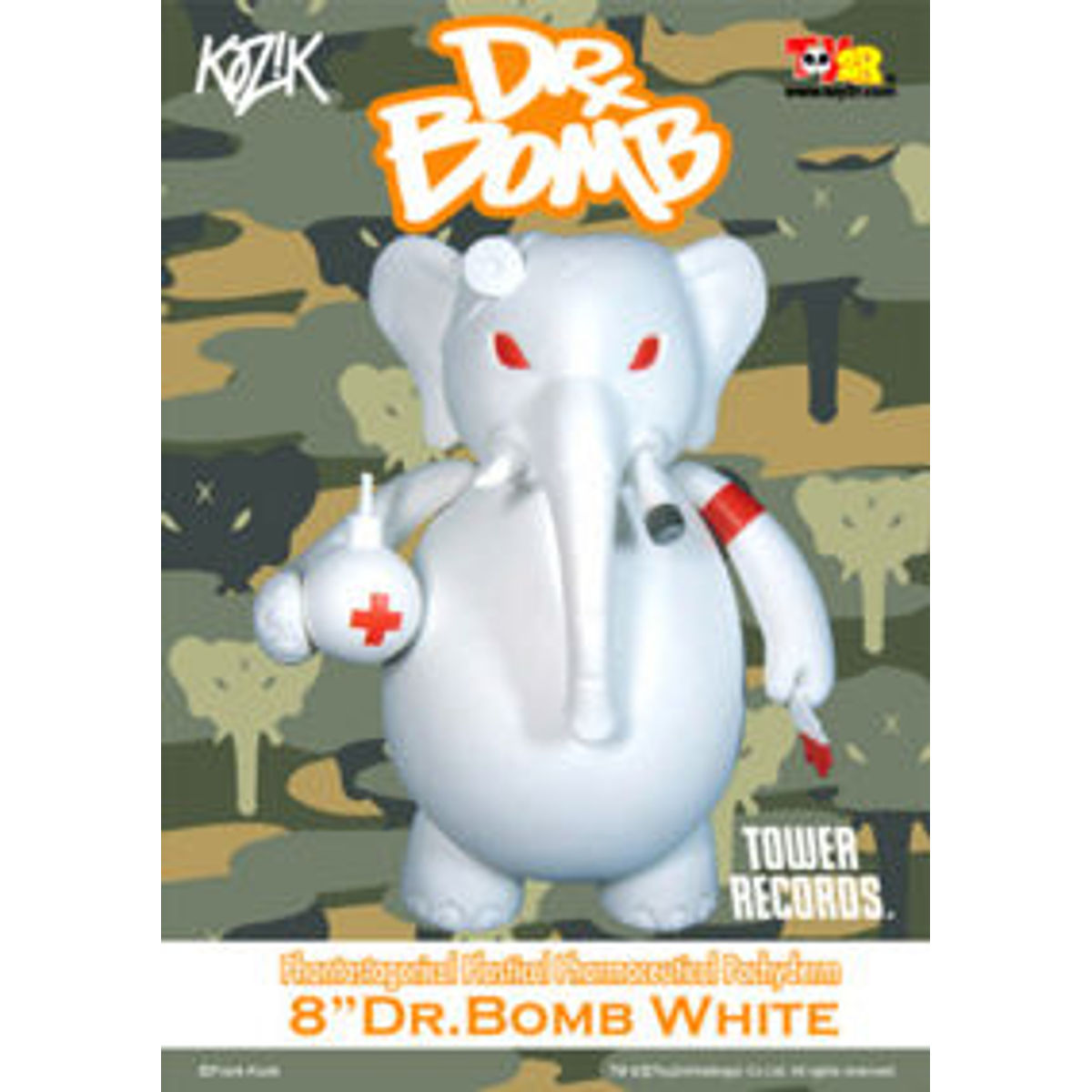 Dr. Bomb - White