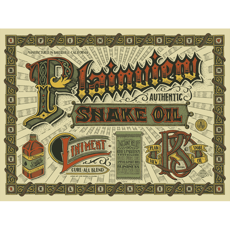 There Will be Snake Oil by Jason Carne