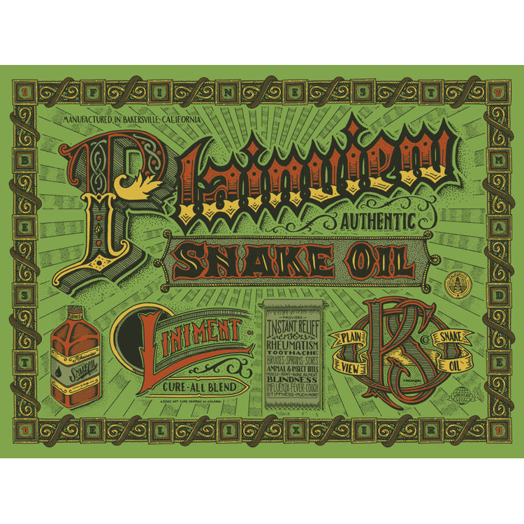 There Will be Snake Oil (variant) by Jason Carne