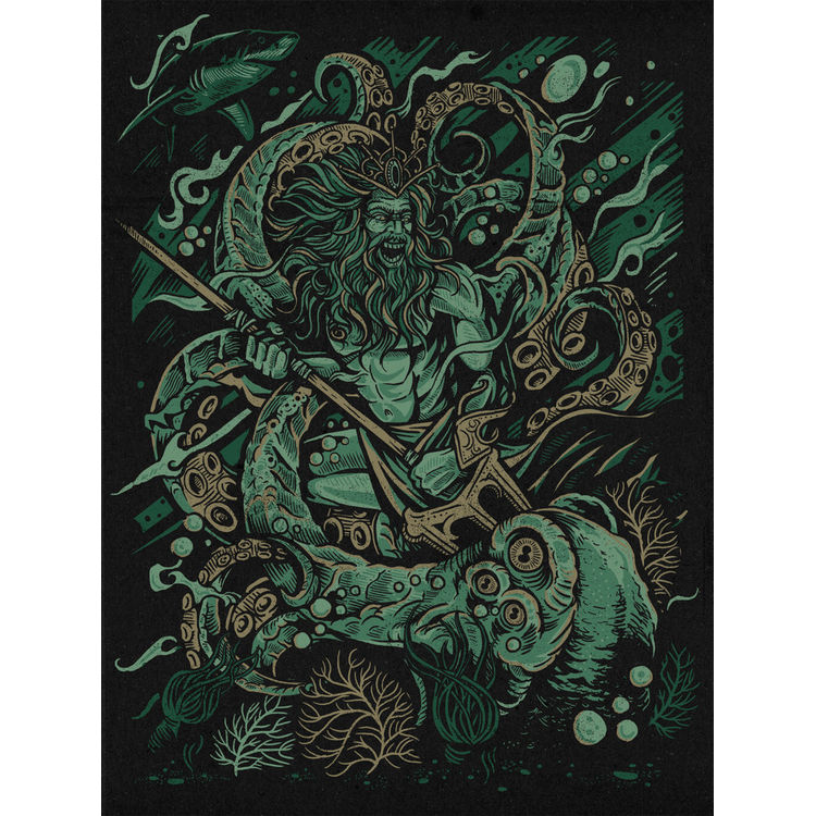 Kraken Battle by Straw Castle Design (Derrick Castle)