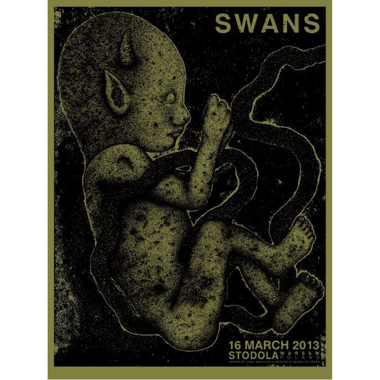 Swans – Poland 2013 by Viral Graphics