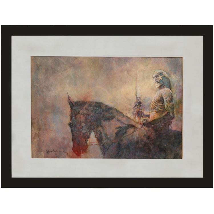 White Walker on Horseback by Bill Sienkiewicz
