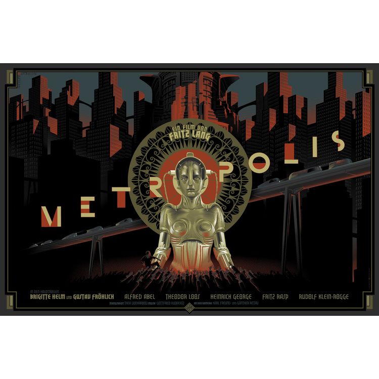 Metropolis by Laurent Durieux