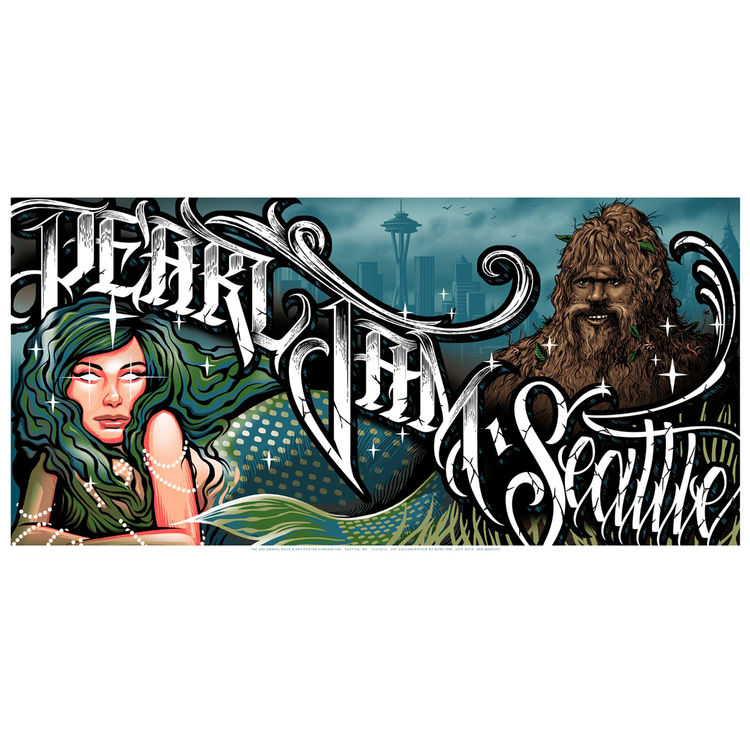 Pearl Jam – Seattle 10 Club by Jeff Soto