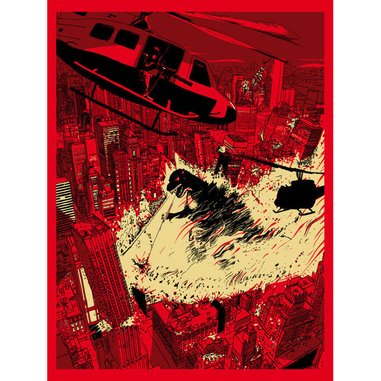 Godzilla - Variant by Raid71 (Chris Thornley)