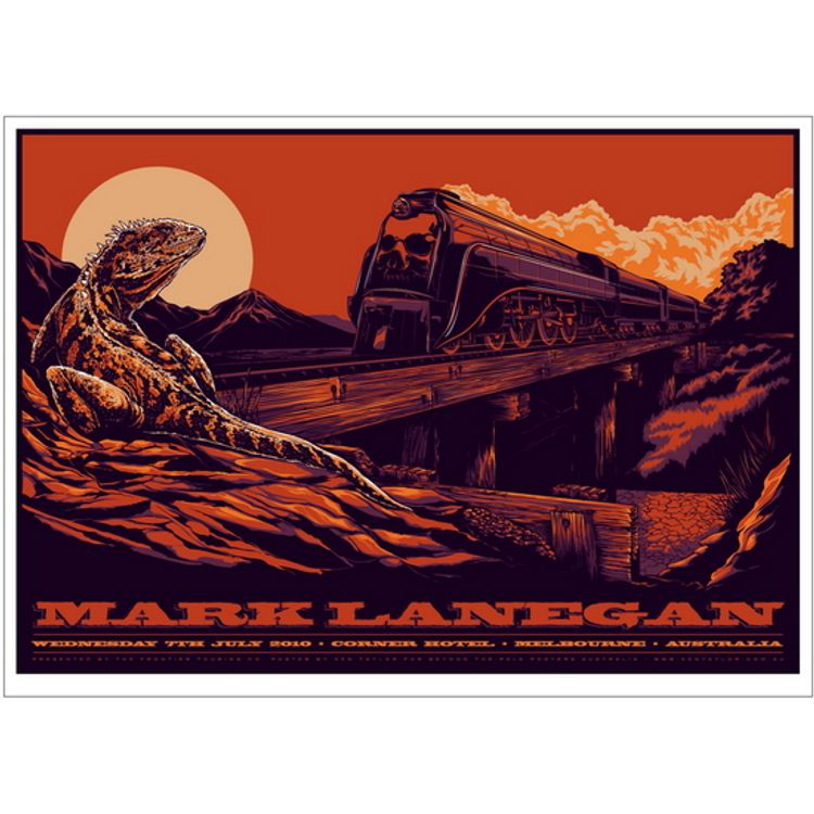 Mark Lanegan - Melbourne, Vic 2010 by Ken Taylor