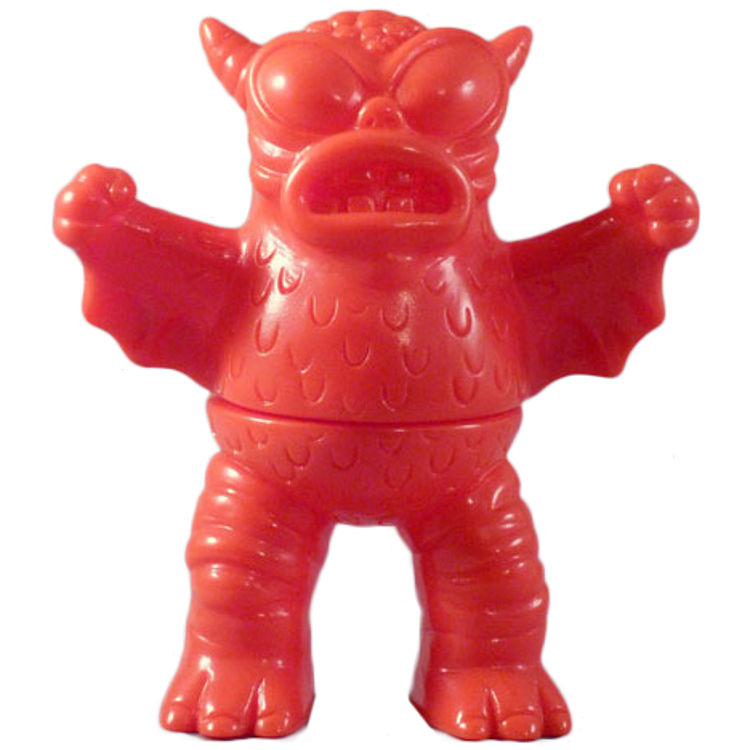 Standing Mini Greasebat - Unpainted Red by Jeff Lamm