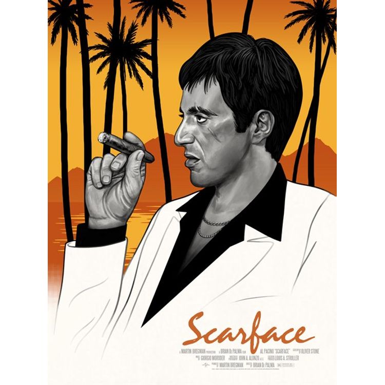 Scarface by Mike Mitchell