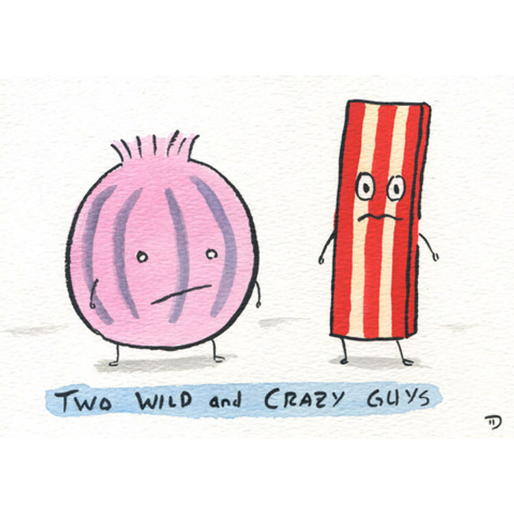 Two Wild and Crazy Guys by Dan Goodsell