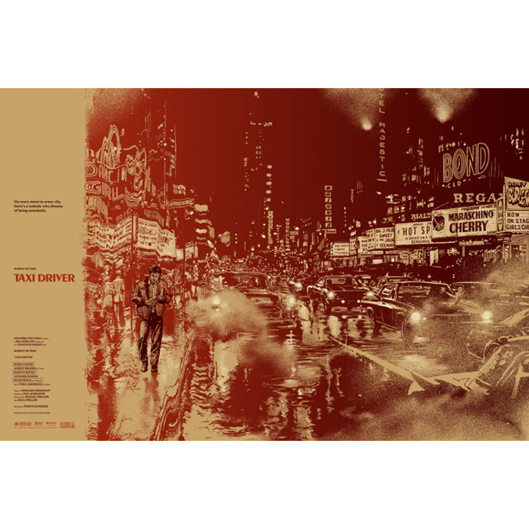Taxi Driver by Martin Ansin