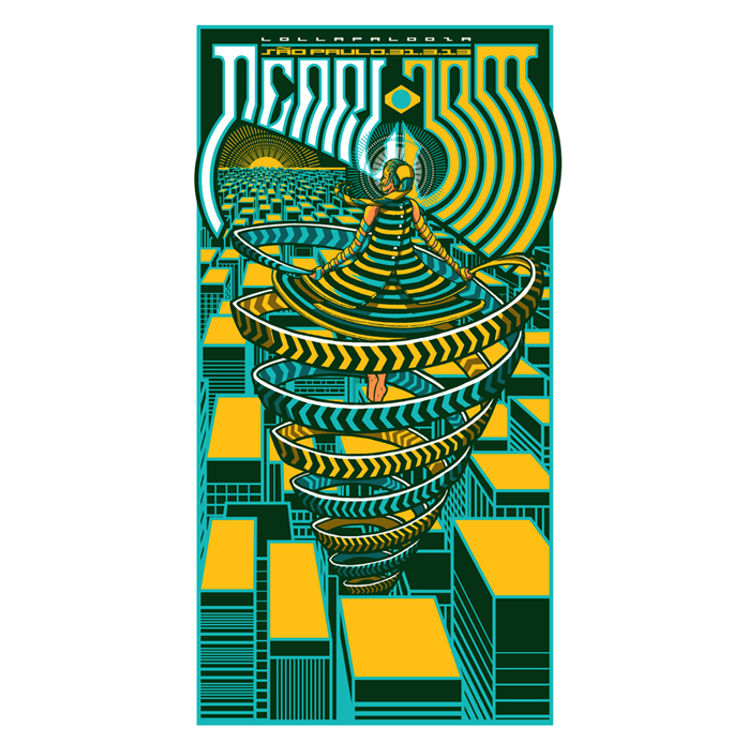Pearl Jam – Sao Paulo 2013 by Brad Klausen
