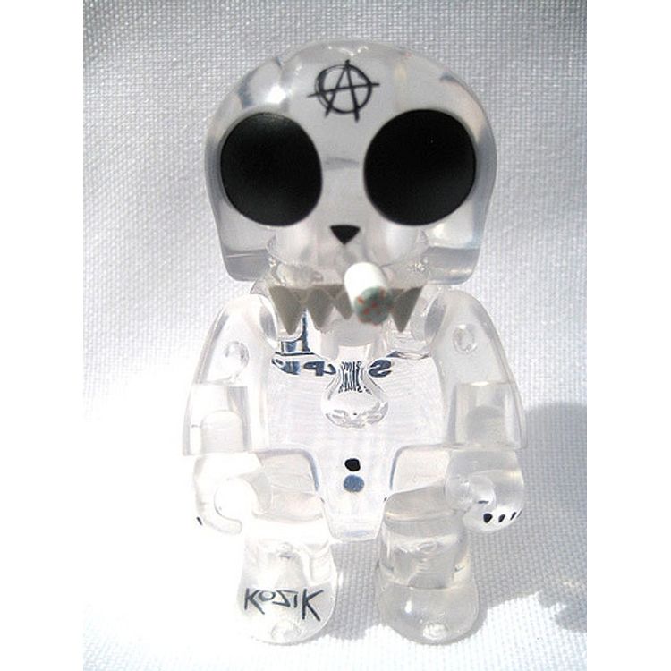 Anarchy ToyerQ - Clear by Frank Kozik