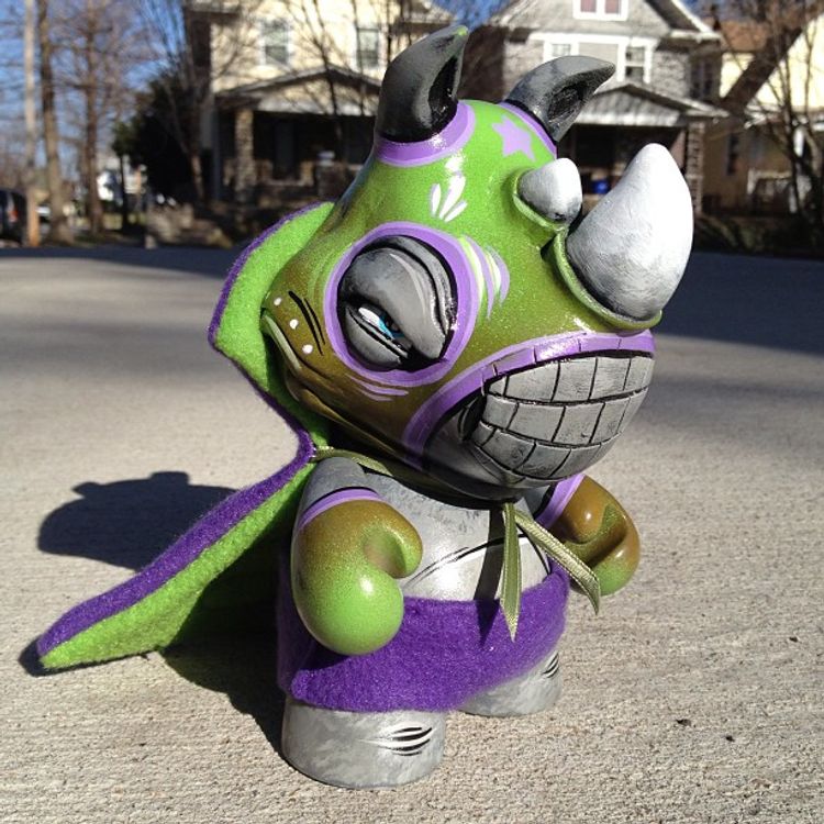 Classic Rumpus Luchador by 40threads (Alisa Ross)