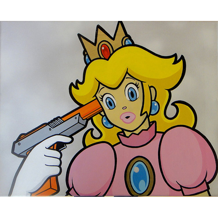 Game Over Toadstool by Goser