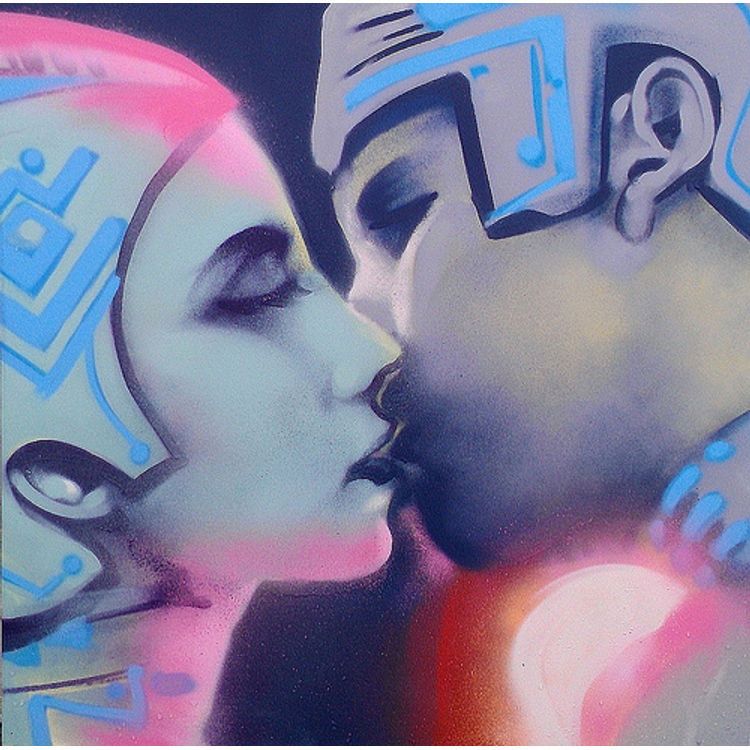 Tron Kiss by Mike Tyau