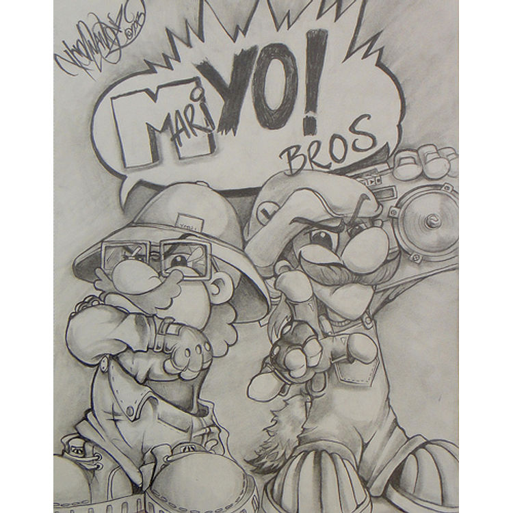 MariYO! Bros by Jesse Hernandez
