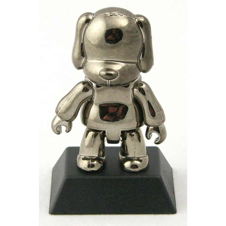 Metallic Black Dog by Toy2r