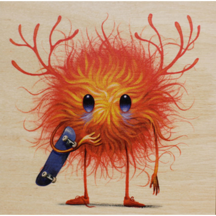 Seeker Friends #14 - The Skateboarder by Jeff Soto
