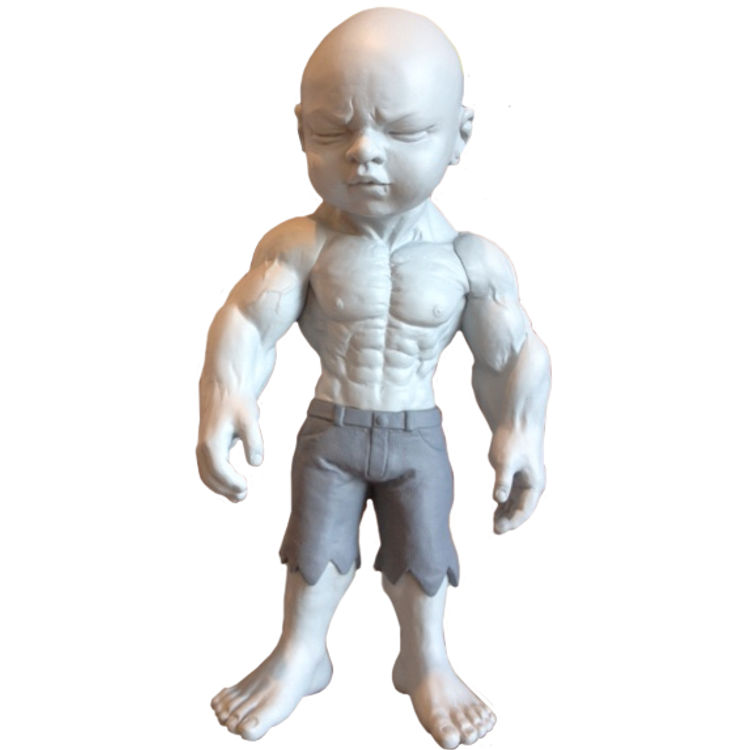 Temper Tot - Mono by Ron English