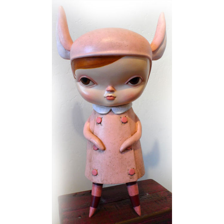 Pink Rabbit Lizzie by Kathie Olivas