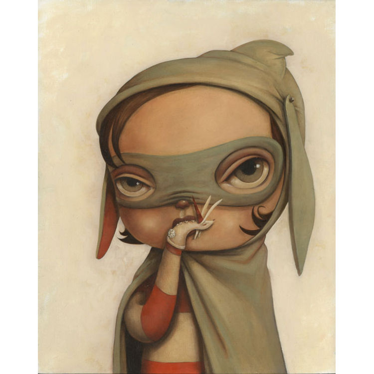 Masked Crusader by Kathie Olivas