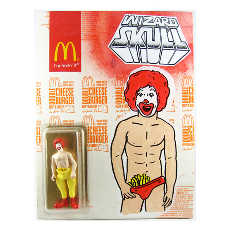 Sexy Ronald (Double Cheeseburger) by W$ (Wizard Skull)