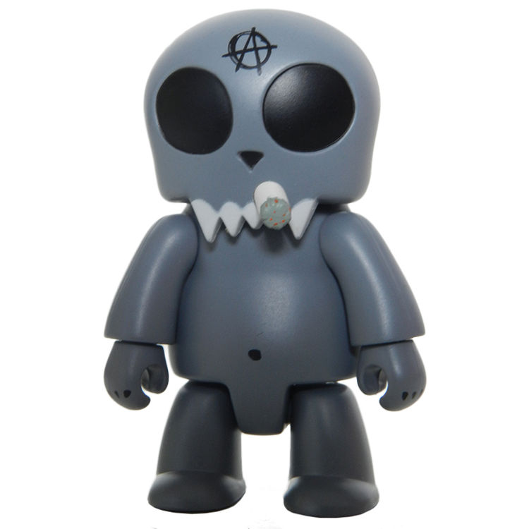 Anarchy ToyerQ - Gray by Frank Kozik