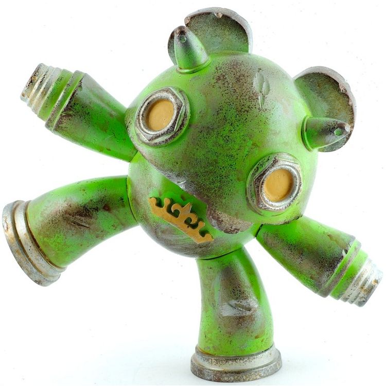 Little Devil Teeter - Toxic Green by Cris Rose