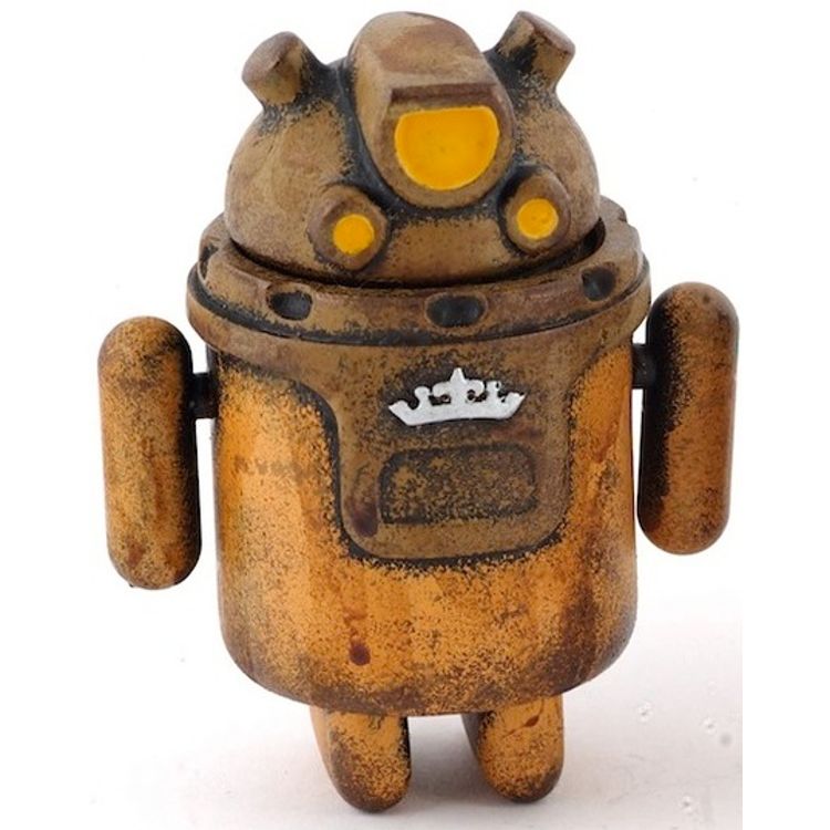 Reclamation Drones - Brown (Grumpy) by Cris Rose