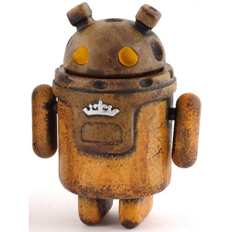 Reclamation Drones - Brown (Two Eyed) by Cris Rose