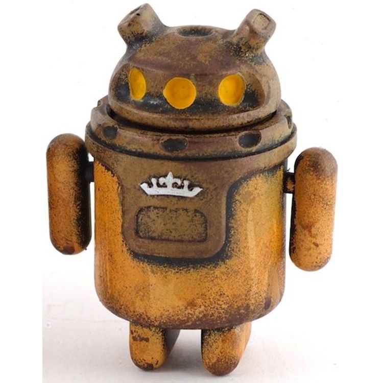Reclamation Drones - Brown (Three Eyed) by Cris Rose