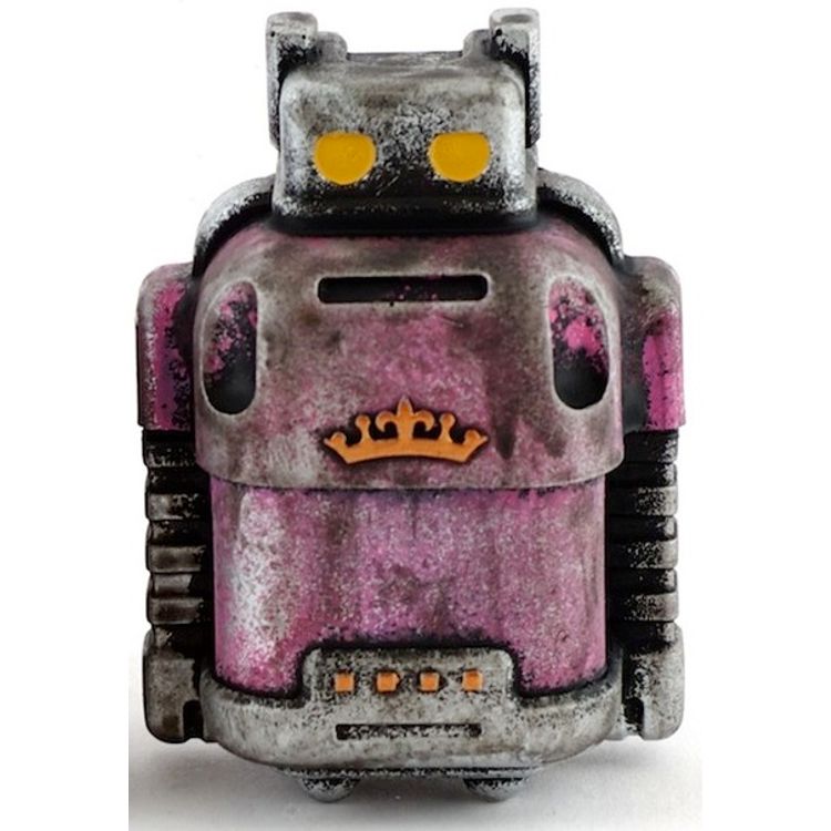 Postal Sprog - Pink (Two Eyed) by Cris Rose