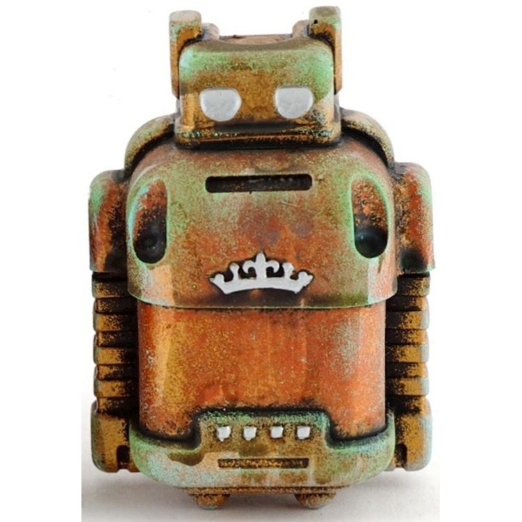 Postal Sprog - Copper/Brown (Two Eyed) by Cris Rose