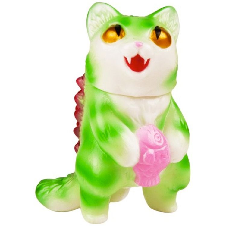 Micro Kaiju Negora - Green/Pink by Mark Nagata